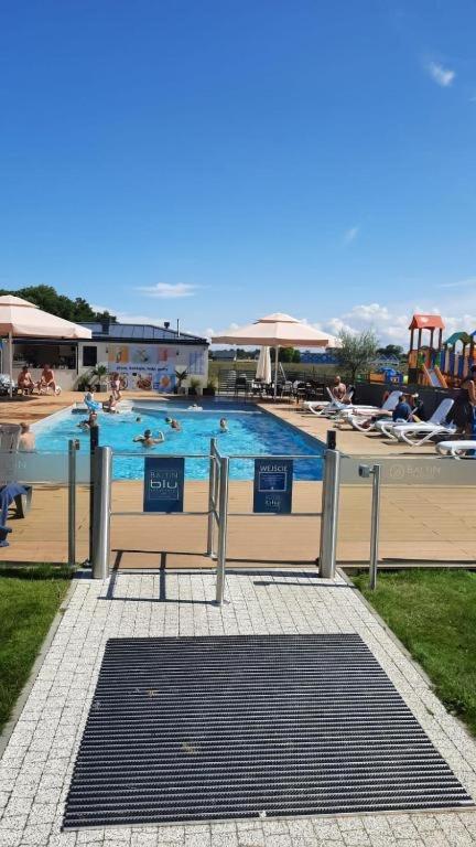 Klimatyzowany Apartament Blue , Sarbinowo Parking Basen Buitenkant foto