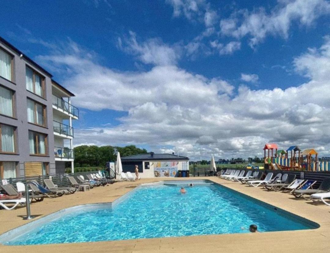 Klimatyzowany Apartament Blue , Sarbinowo Parking Basen Buitenkant foto