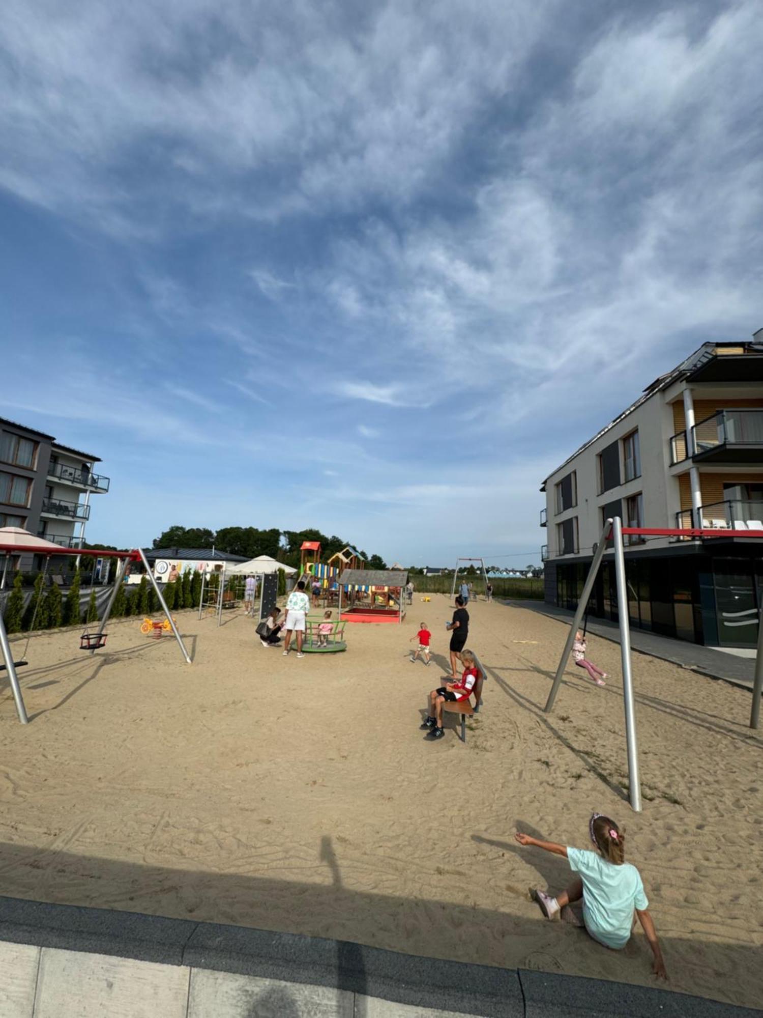 Klimatyzowany Apartament Blue , Sarbinowo Parking Basen Buitenkant foto