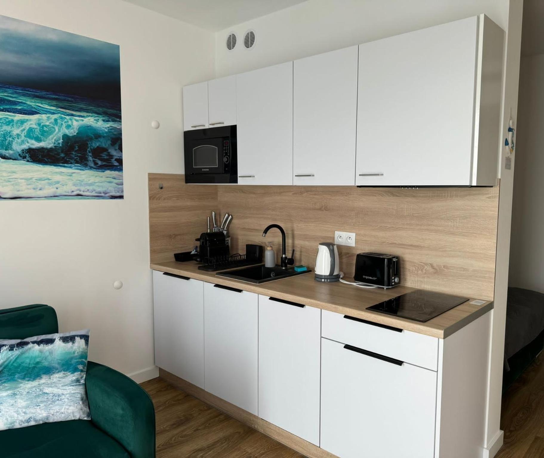 Klimatyzowany Apartament Blue , Sarbinowo Parking Basen Buitenkant foto