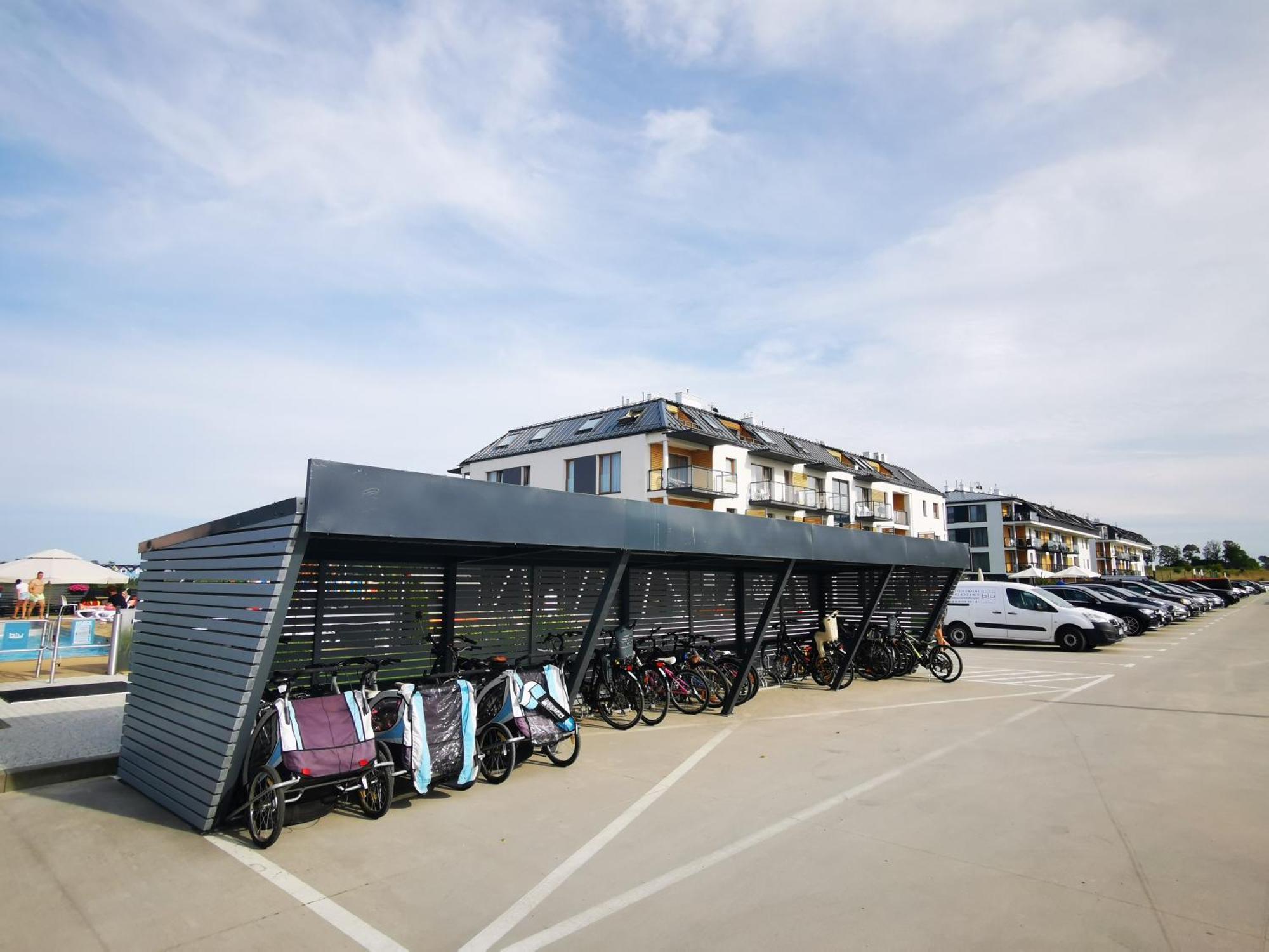 Klimatyzowany Apartament Blue , Sarbinowo Parking Basen Buitenkant foto