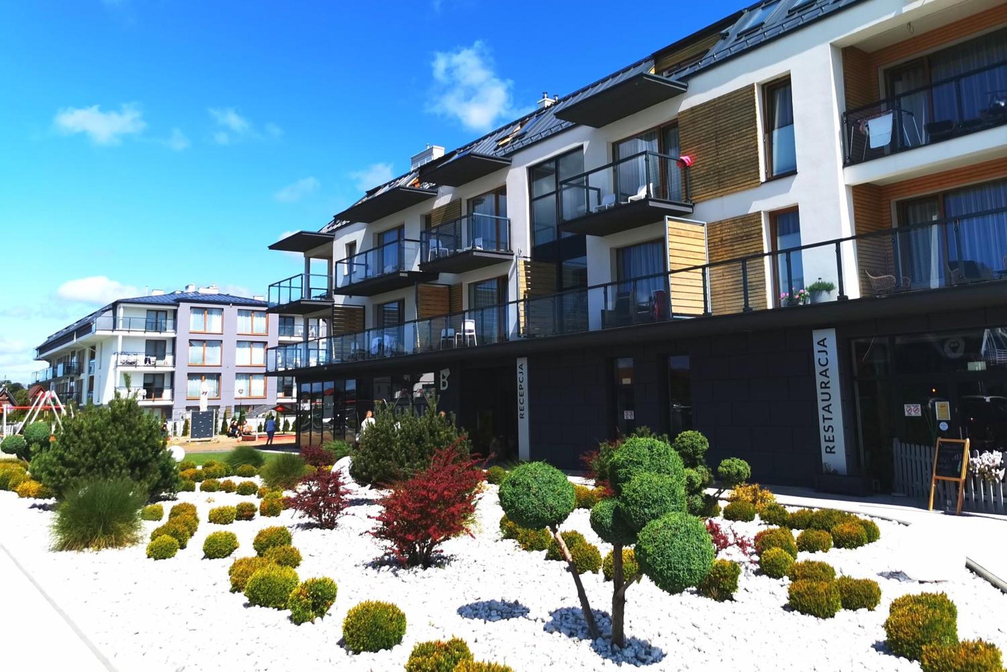 Klimatyzowany Apartament Blue , Sarbinowo Parking Basen Buitenkant foto