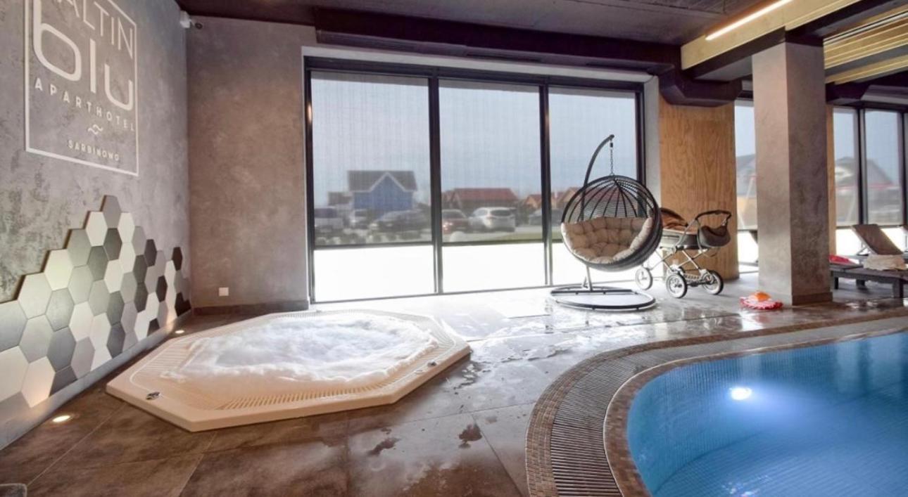 Klimatyzowany Apartament Blue , Sarbinowo Parking Basen Buitenkant foto